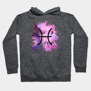 Pisces Abstract Hoodie